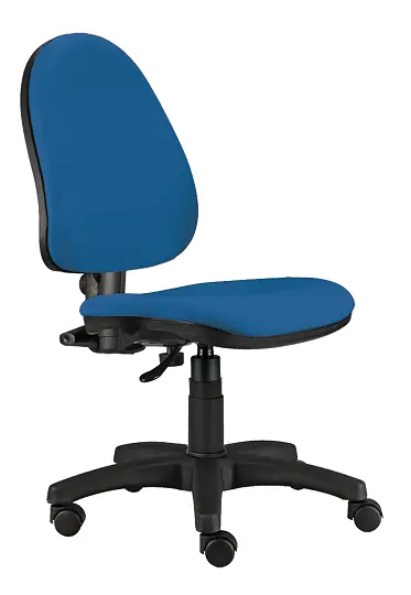 888/MEK židle kancelářská, koženka SK 8 - koženka světle modrá